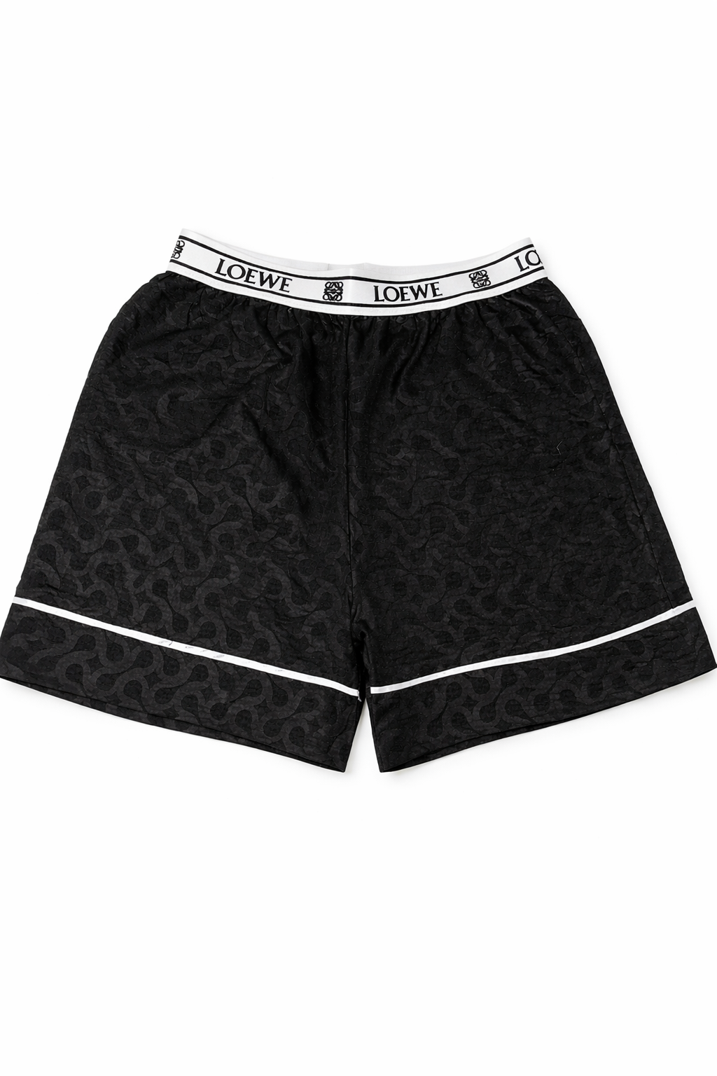 Siyah leopar pijama takımı